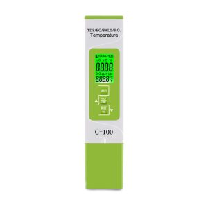 Comprobador Pureza Agua 5 en 1 Temperatura Tds Sal
