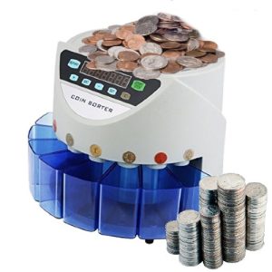 Contador Monedas Automático Clasificador Dinero