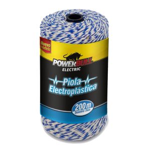 Hilo Electroplástico 2mm Cerca Eléctrica Piola Ganadería