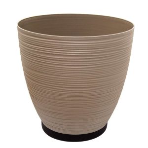 Macetero Deco Rustik Pequeño Base Cafe CamelCafe Camel 6 Litros