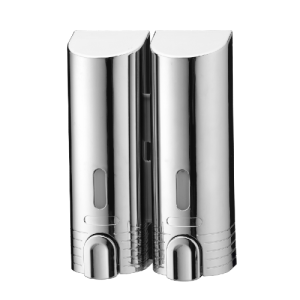 Dispensador Doble Jabón Gel Shampoo Líquido MJ9050C-2