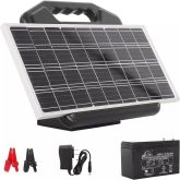 Electrificador 25km Solar Batería Cercas Electricas Ganadería