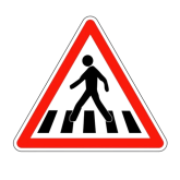Señalética De Paso Para Peatones