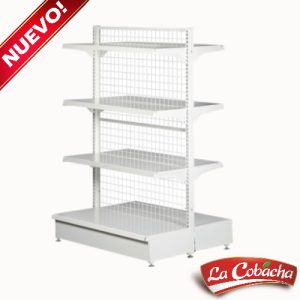 Góndola Estantería Percha Central Supermercado