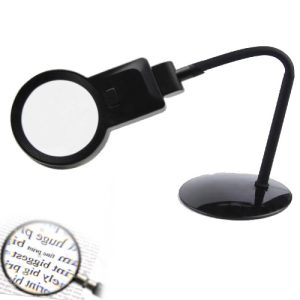 Lupa Luz Led Mesa Trabajo