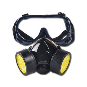 Gafa y Mascarilla Industrial 2 Pcs
