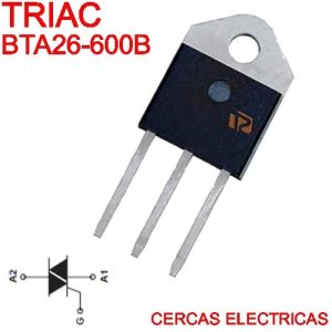 SCR Triac BTA26-600B