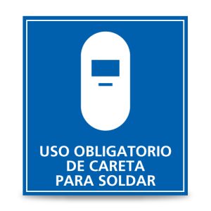Señalética Uso Obligatorio Protección Facial